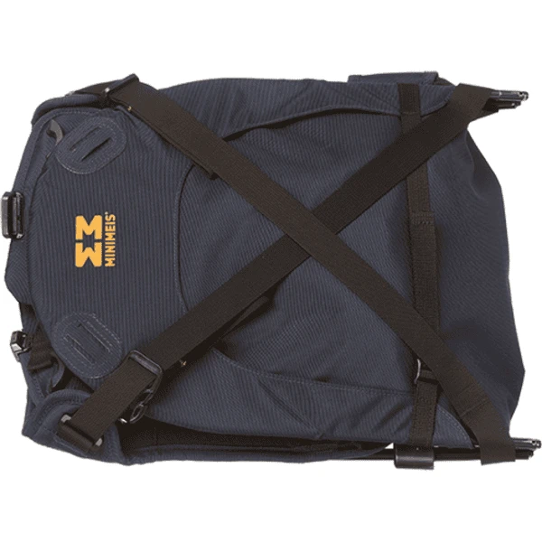 MINIMEIS Marsupio Porta Bimbo Sulle Spalle Blu/nero 7 MINIMEIS Marsupio Porta Bimbo Sulle Spalle Blu/nero - immagine 5