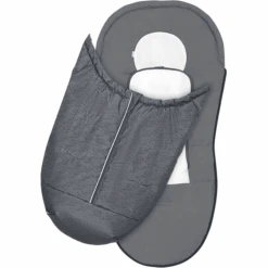 Odenwälder Coprigambe Klimocool Modern Blizzard - Grigio -Vendite Passeggino odenwaelder coprigambe klimocool modern blizzard grigio a410860 1