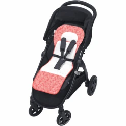 Odenwälder Copriseduta Per Passeggino Babycool White Leaves Cranberry -Vendite Passeggino odenwaelder copriseduta per passeggino babycool white leaves cranberry a347176 4