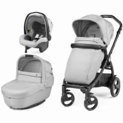 Peg Perego Passeggino 3 In 1 Book Smart - Grigio