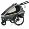 Qeridoo® Rimorchio Per Biciclette Kidgoo1 Ivy Green -Vendite Passeggino qeridoo rimorchio per biciclette kidgoo1 ivy green a337808