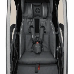 Qeridoo® Rimorchio Per Biciclette Kidgoo1 Steel Grey -Vendite Passeggino qeridoo rimorchio per biciclette kidgoo1 steel grey a337806 4