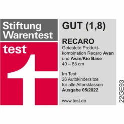 RECARO Seggiolino Auto Avan Prime Mat Black, Base Incl. -Vendite Passeggino recaro seggiolino auto avan prime mat black base incl a326078 2