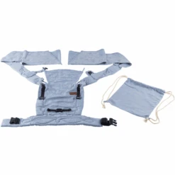 SCHMUSEWOLKE Marsupio Fleur Provence Lino -Vendite Passeggino schmusewolke marsupio fleur provence lino a371897 3