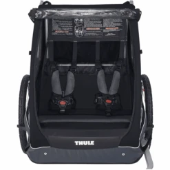 THULE Rimorchio Per Biciclette Per Bambini Coast Er XT Black -Vendite Passeggino thule rimorchio per biciclette per bambini coast er xt black a295079 3