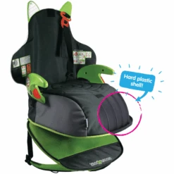 Trunki Zaino Seggiolino BoostApak, Verde/nero -Vendite Passeggino trunki zaino seggiolino boostapak verde nero a270087 4